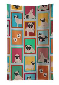 Lots of Fawn Pug Kitchen Towel Dish Cloths Guest Hand Towel Decorative Bathroom Towel for Face,Tea, Dishcloth, Kitchen and Bath