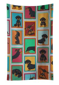 Lots of Black and Tan Dachshund Kitchen Towel Dish Cloths Guest Hand Towel Decorative Bathroom Towel for Face,Tea, Dishcloth, Kitchen and Bath