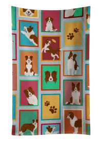 Lots of Red Border Collie Kitchen Towel Dish Cloths Guest Hand Towel Decorative Bathroom Towel for Face,Tea, Dishcloth, Kitchen and Bath