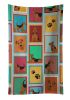 Lots of Airedale Terrier Kitchen Towel Dish Cloths Guest Hand Towel Decorative Bathroom Towel for Face,Tea, Dishcloth, Kitchen and Bath