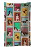 Lots of Liver English Springer Spaniel Kitchen Towel Dish Cloths Guest Hand Towel Decorative Bathroom Towel for Face,Tea, Dishcloth, Kitchen and Bath