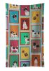 Lots of Jack Russell Terrier Kitchen Towel Dish Cloths Guest Hand Towel Decorative Bathroom Towel for Face,Tea, Dishcloth, Kitchen and Bath