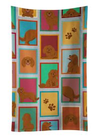 Lots of Ruby Cavalier Spaniel Kitchen Towel Dish Cloths Guest Hand Towel Decorative Bathroom Towel for Face,Tea, Dishcloth, Kitchen and Bath