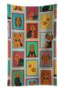 Lots of Black and Tan Yorkie Kitchen Towel Dish Cloths Guest Hand Towel Decorative Bathroom Towel for Face,Tea, Dishcloth, Kitchen and Bath