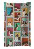 Lots of Brindle Cardigan Corgi Kitchen Towel Dish Cloths Guest Hand Towel Decorative Bathroom Towel for Face,Tea, Dishcloth, Kitchen and Bath