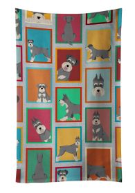 Lots of Schnauzer Kitchen Towel Dish Cloths Guest Hand Towel Decorative Bathroom Towel for Face,Tea, Dishcloth, Kitchen and Bath