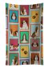 Lots of Shih Tzu Kitchen Towel Dish Cloths Guest Hand Towel Decorative Bathroom Towel for Face,Tea, Dishcloth, Kitchen and Bath