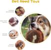 Dog Squeaky Toys;  No Stuffing Plush Chew Toy for Small Medium Dogs Puppy Aggressive Chewers Large Breed;  5 Pack Cute Animal;  Tough Durable Tee