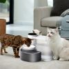 Smart Wireless Pet Water Fountain,2025 Upgraded Pet Water Fountain No Filter,3.5L/118oz Ultra-Quiet Design