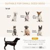 PawHut Pet Sofa Bed with Storage, Cushy Couch for Cats and Small Dogs, Soft Foam Couch, Modern Pet Furniture, Blue