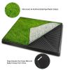 25"Ã—20" Dog Toilet Indoor Puppy Training Pad, Dog Potty Pet Training Grass Mat, Removable Waste Tray for Easier Clean Up, Artificial Turf