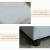 Luxury Dog Bed for Small Dogs, Hidden Storage, Soft Foam Couch, Modern Pet Furniture, Gray