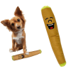 My Name is B, Cute Stuffed Parody Blunt Dog Toy, Funny Squeaky Weed Toy, Cool Plush Novelty 420 Gift for Pets & Their Owners