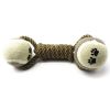 Dog Braided Rope Toy Durable Dog Toys for Aggressive Chewers Dog Chew Toys Teeth Cleaning Safe Bite Resistant Toothbrush Stick for Puppies & Midd