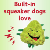 My Name is Bud, Funny Squeaky Weed Dog Toy, Cute Stuffed Parody Pot Nug, Cool Plush 420 Novelty Gift for Pets & Their Owners
