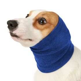 Pet Dog Comforter Headband Scarf (Option: Blue-S)
