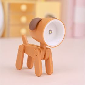 Mini Cute Animal Pet Dogs Deer Designer Led Night Light Table Lamp Kids Toys Gift For Birthday/Easter/Boy/Girlfriends (Color: Orange, Items: Dog)