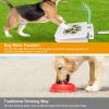 Dog Water Fountain Outdoor Dog Pet Water Dispenser Step-on Activated Sprinkler w/ Interactive Paw Pedal Valve for Drinking Fresh Water