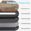 Human Dog Bed, 71"x43"x12" Dog Beds for Large Dogs, Foldable Plush Washable Dog Bed for People Doze Off