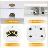Dog Water Fountain Outdoor Dog Pet Water Dispenser Step-on Activated Sprinkler w/ Interactive Paw Pedal Valve for Drinking Fresh Water