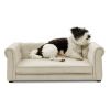 Elegant Rectangle Pet Bed for Medium and Large Dogs, Durable Elevated Dog Sofa Bed, Comfortable Dog Couch, Modern and Stylish Dog Sofa for Large